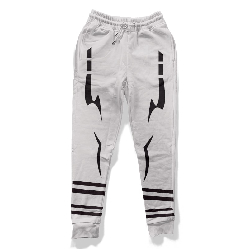 King of Curses Pattern Sweatpants Joggers