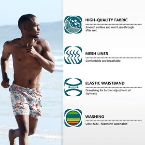 Thunder Breath Pattern Swim shorts