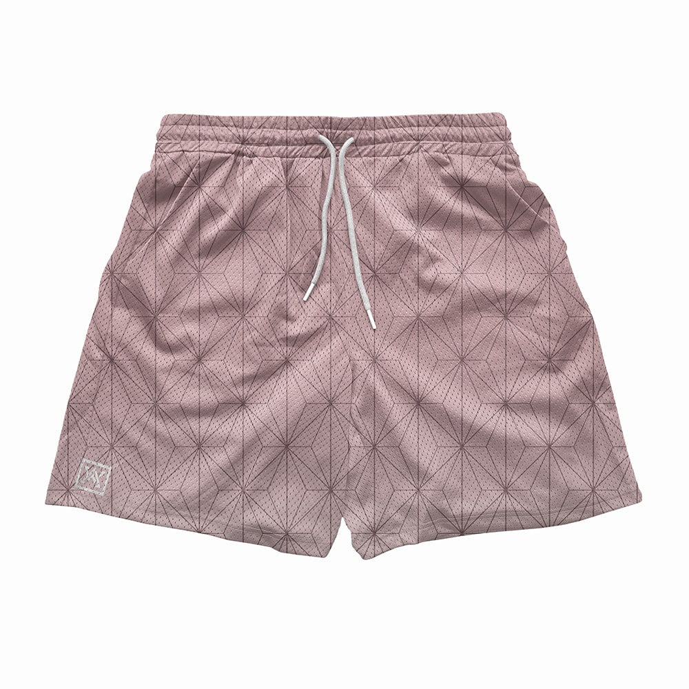 Mesh Shorts - The Chosen Demon Pattern - Erabareshi Oni