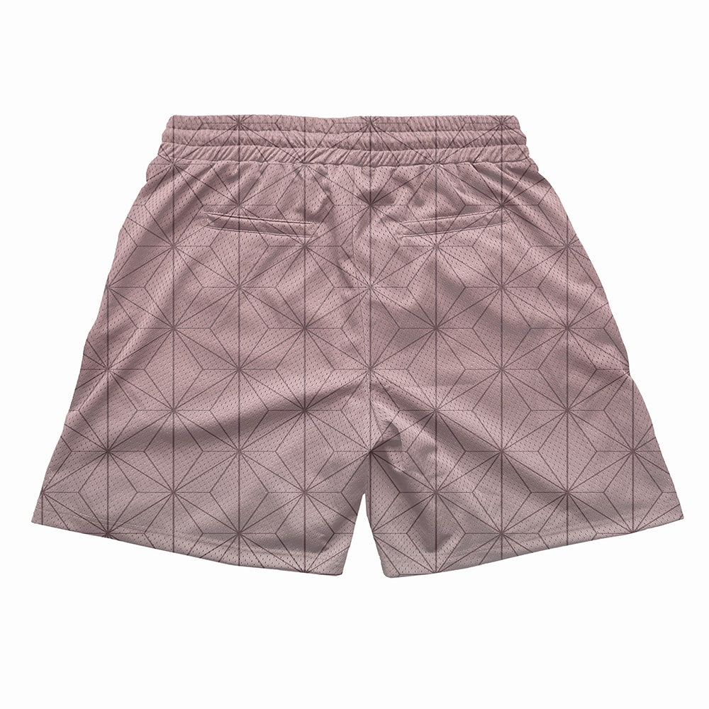 Mesh Shorts - The Chosen Demon Pattern - Erabareshi Oni