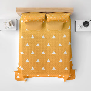 Thunder Breath Pattern Bedspread Quilt Set