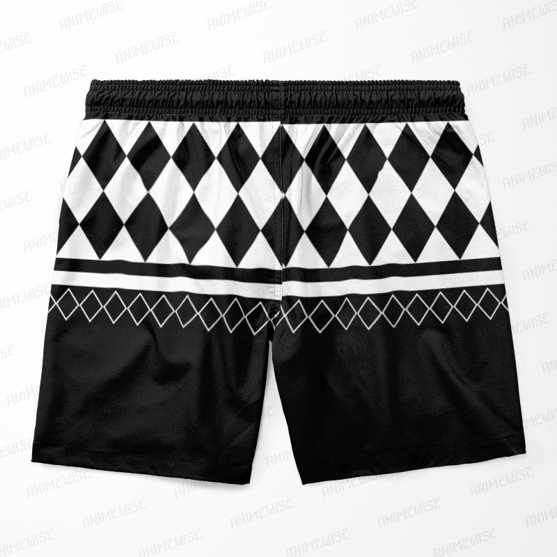 Revenger Draken Board Shorts - Anime Swim Trunks