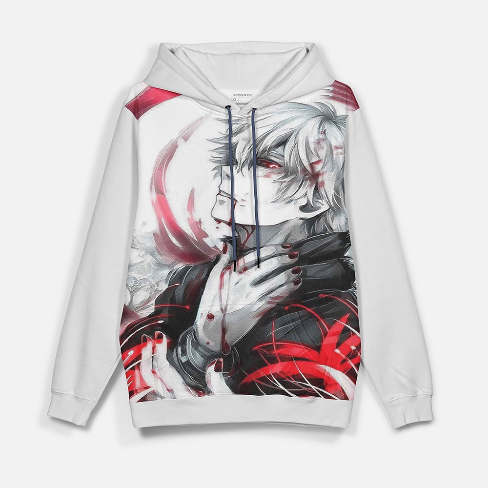 Root-A Kaneki Ken Modern Pattern Pullover Hoodie