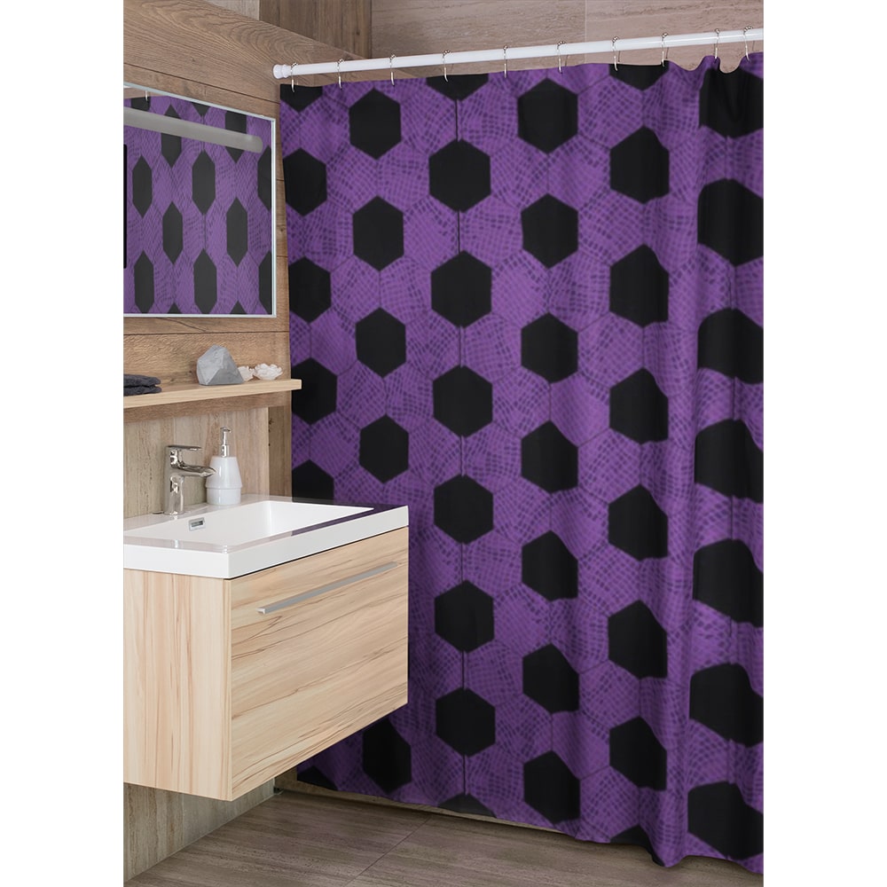 Upper Rank One Demon Slaying Shower Curtains