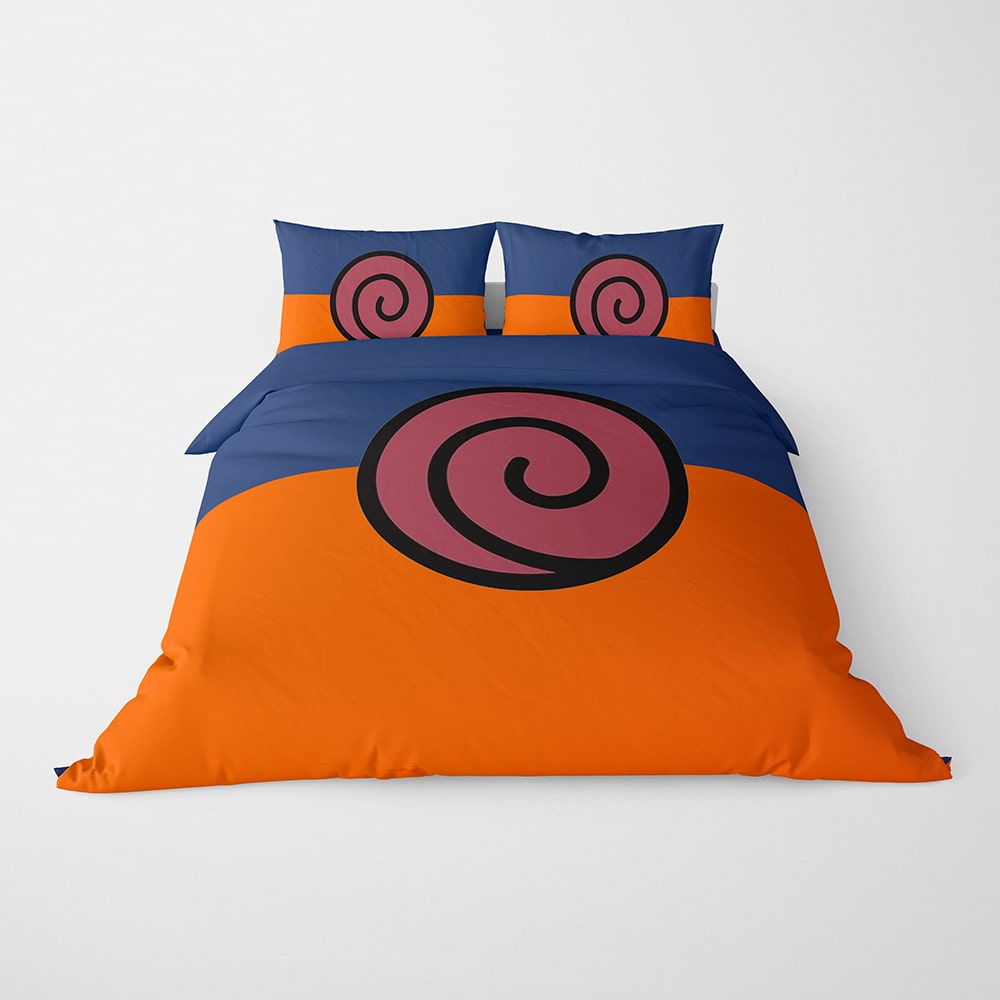 Duvet Cover set - Uzumaki Classic Emblem Brushed Bedding