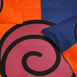 Uzumaki Classic Emblem Brushed Comforter Set