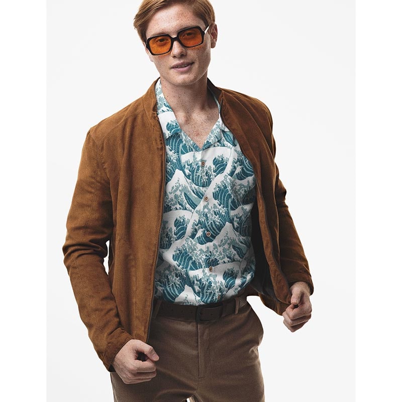 Waves of Kangava Hawaiian Shirt