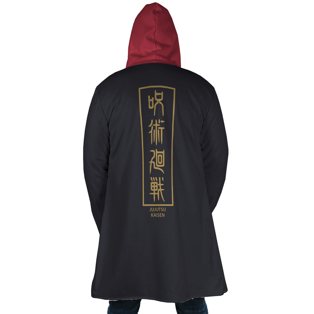 Yuji JJK Curse School Hooded Cloak Coat