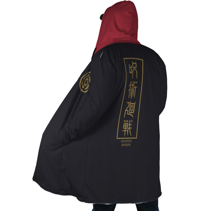 Yuji JJK Curse School Hooded Cloak Coat