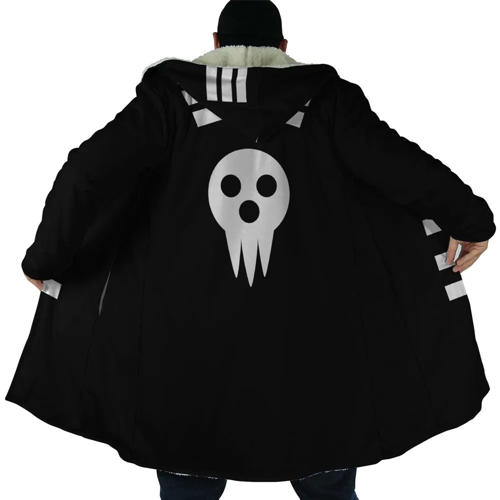Death Scythe The Kid Hooded Cloak Coat